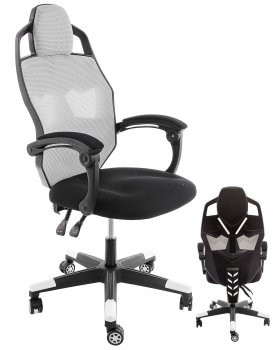 Компьютерное кресло Knight черное / серое
