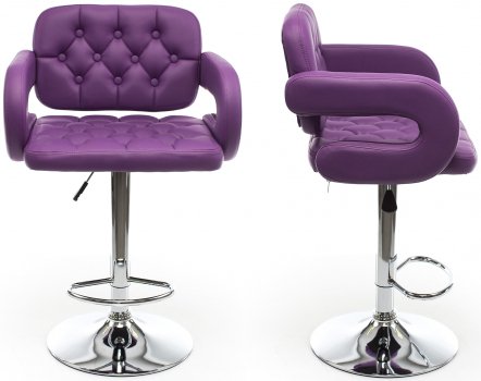 Барный стул Shiny фиолетовый