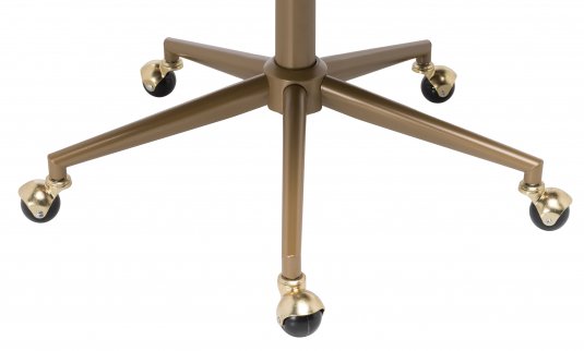 Компьютерное кресло Molly pink / gold