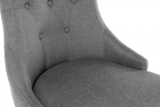 Стул Elegance dark walnut / fabric grey